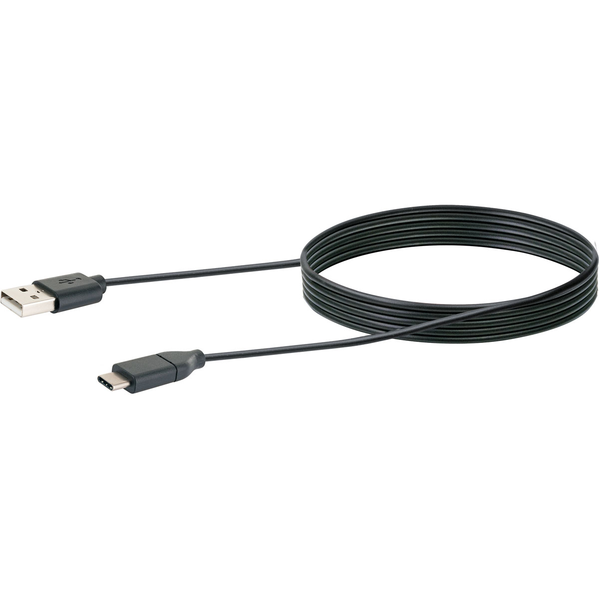 Schwaiger USB-3.1-Adapterkabel 3.1C-/2A-Stecker 1m schwarz Bild 3