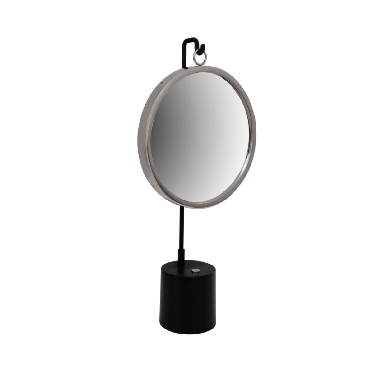 Tischspiegel Eleganca 225 schwarz silber