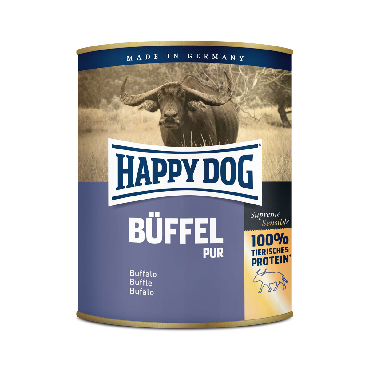 Happy Dog  Dose Büffel Pur 800g