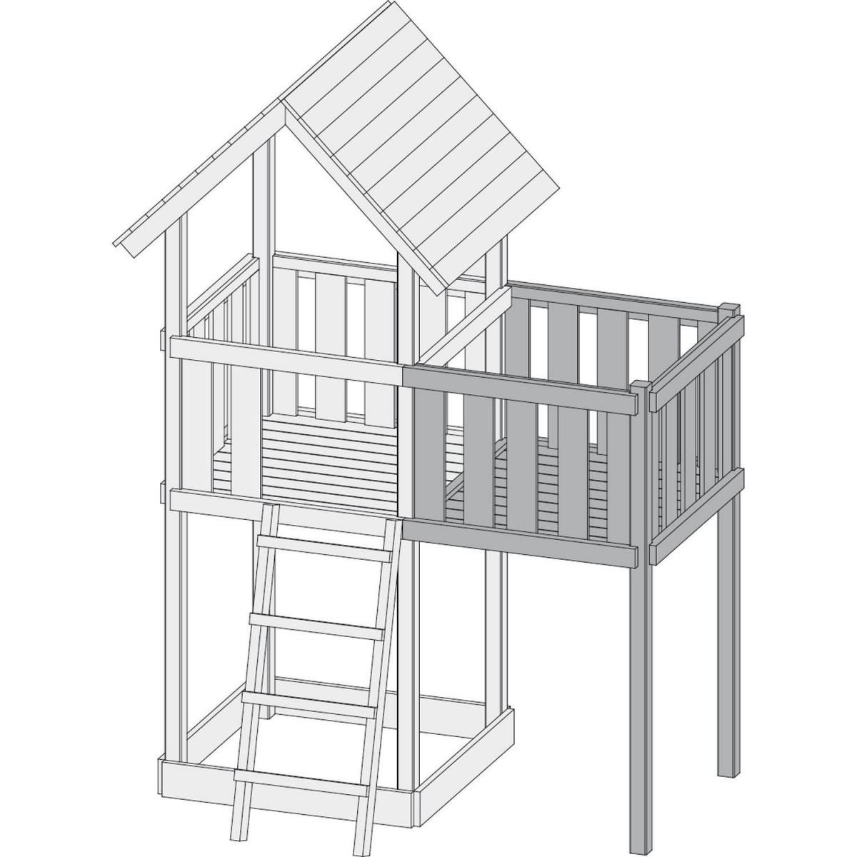Karibu Anbau Lotti naturbelassen Bild 2