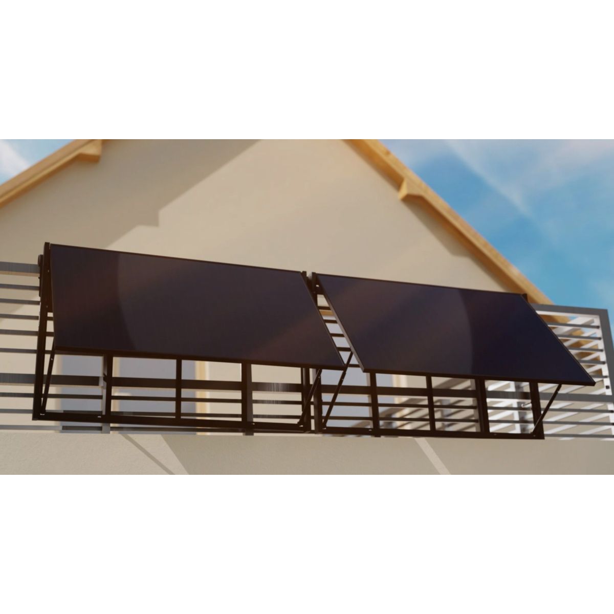 HEPA Geländerset für Balkon Bild 6