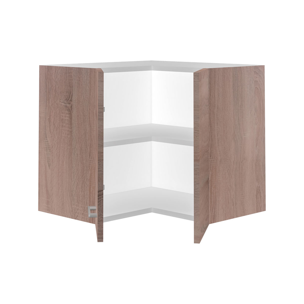 Flex-Well Küchen-Eckoberschrank „Samoa“, 60/60x54,8x32 cm, Sonoma Eiche Bild 2