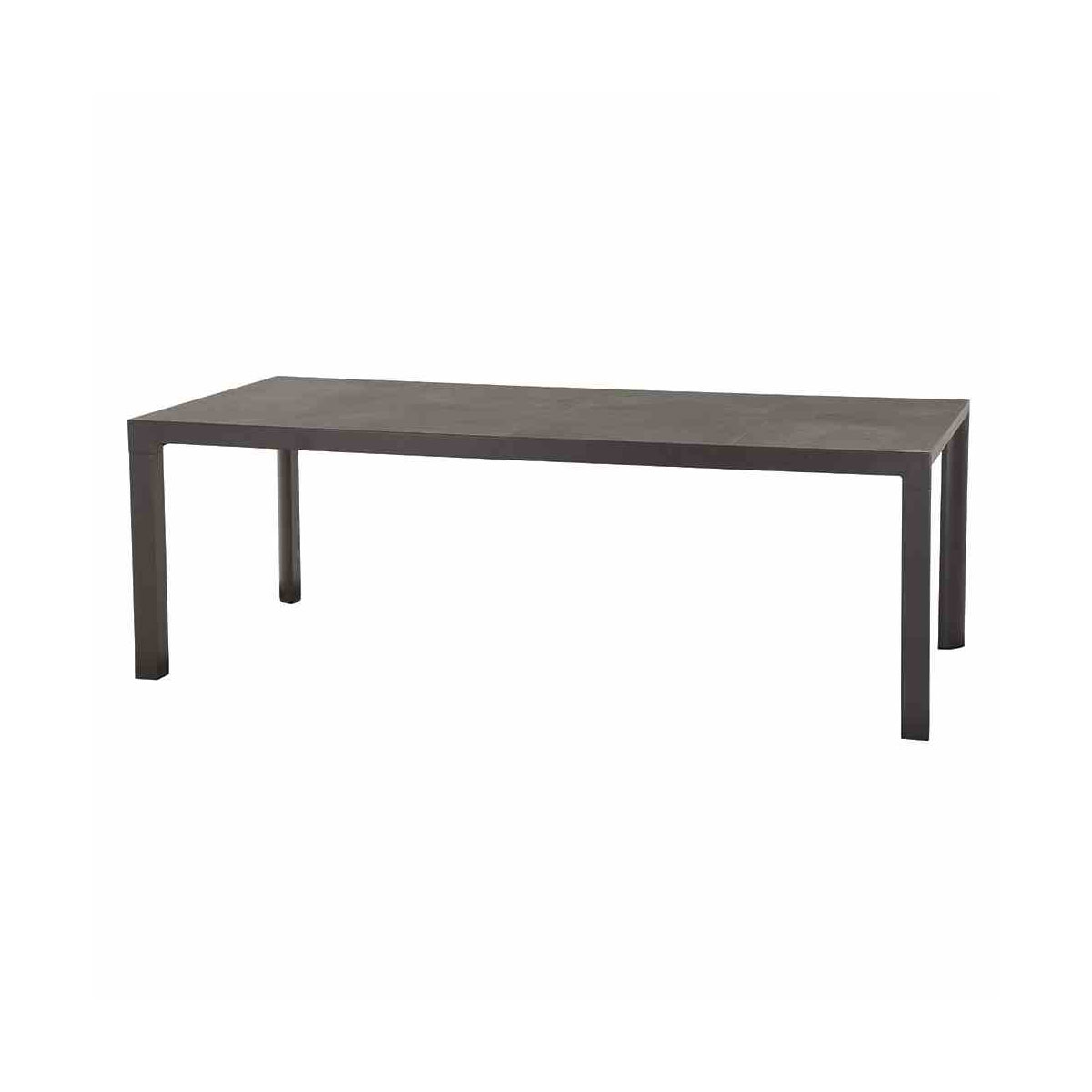 Siena Garden Dining Tisch Carlos 220 x 100 x 74 cm anthrazit Bild 1