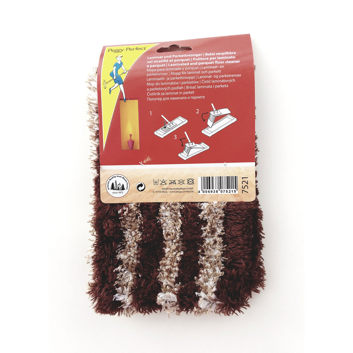 Peggy-Perfect Laminat-Parkettwischer Ersatzbezug Bild 2