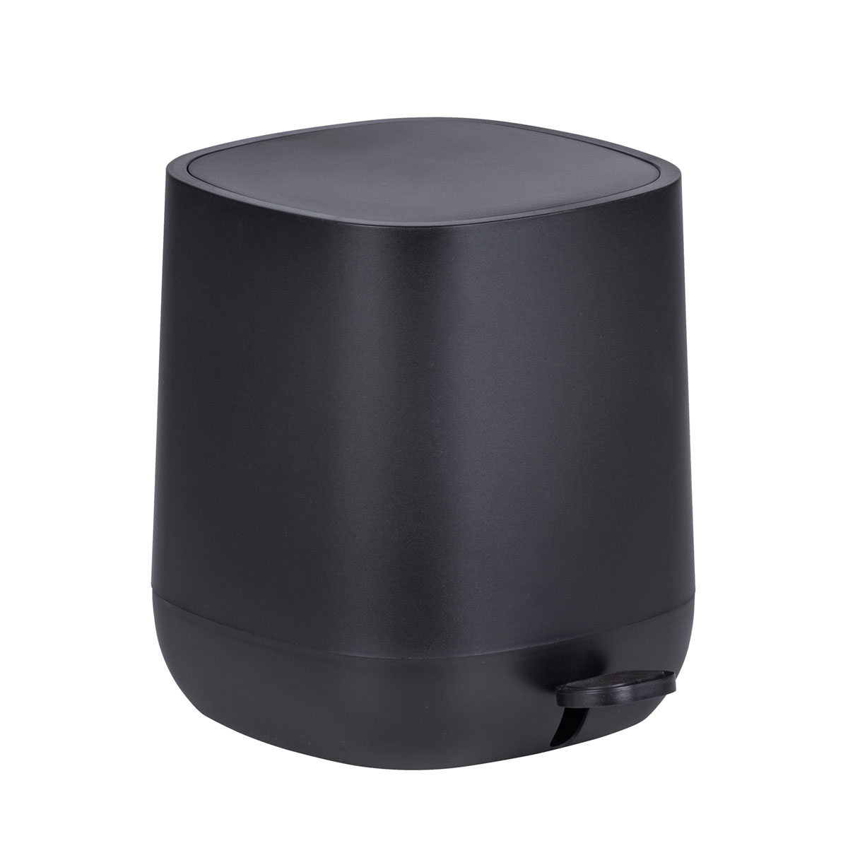 Wenko  Treteimer Davos Schwarz 5 L Kosmetikeimer Abfalleimer Bild 1
