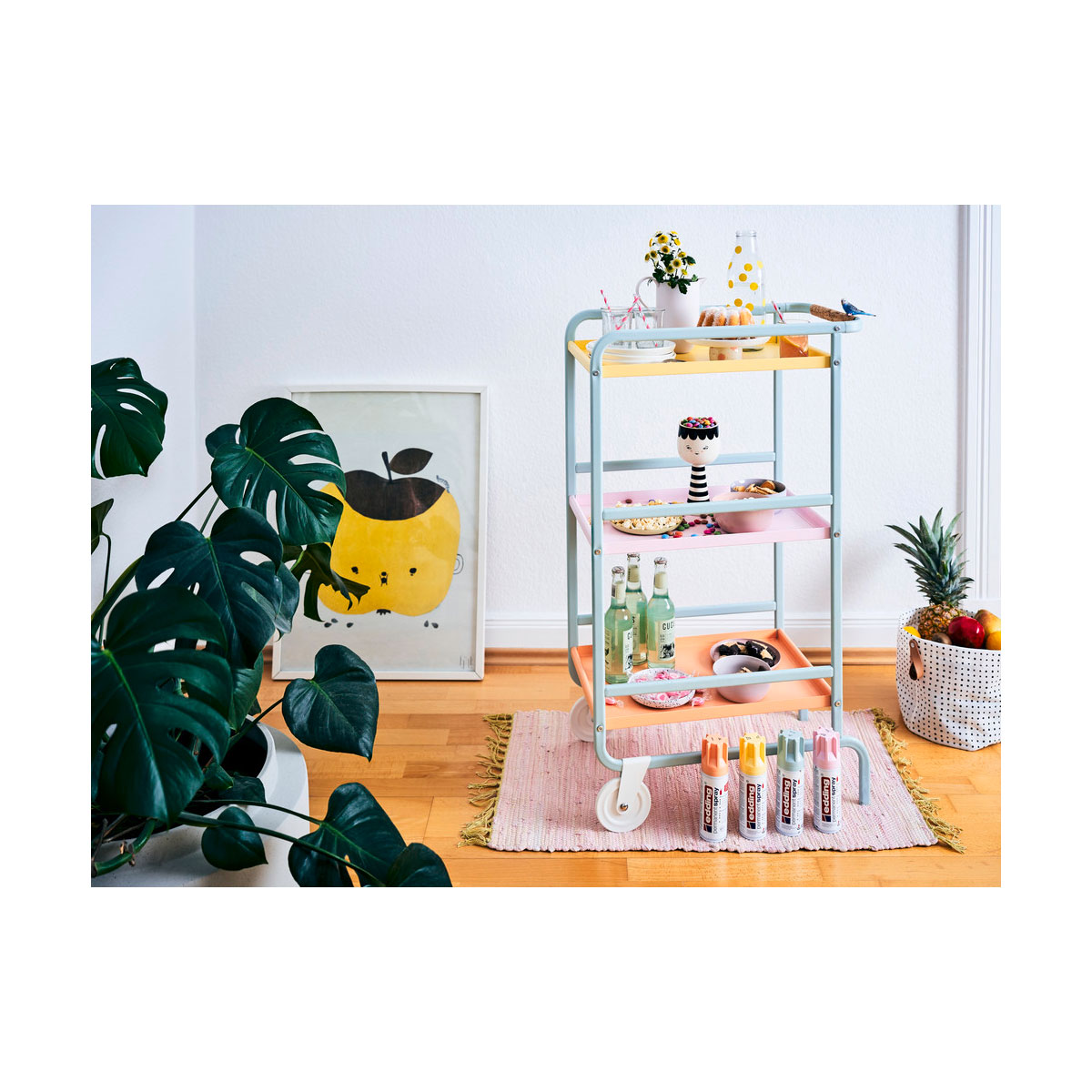 Edding  Spray 5200 pastellgelb seidenmatt Bild 5