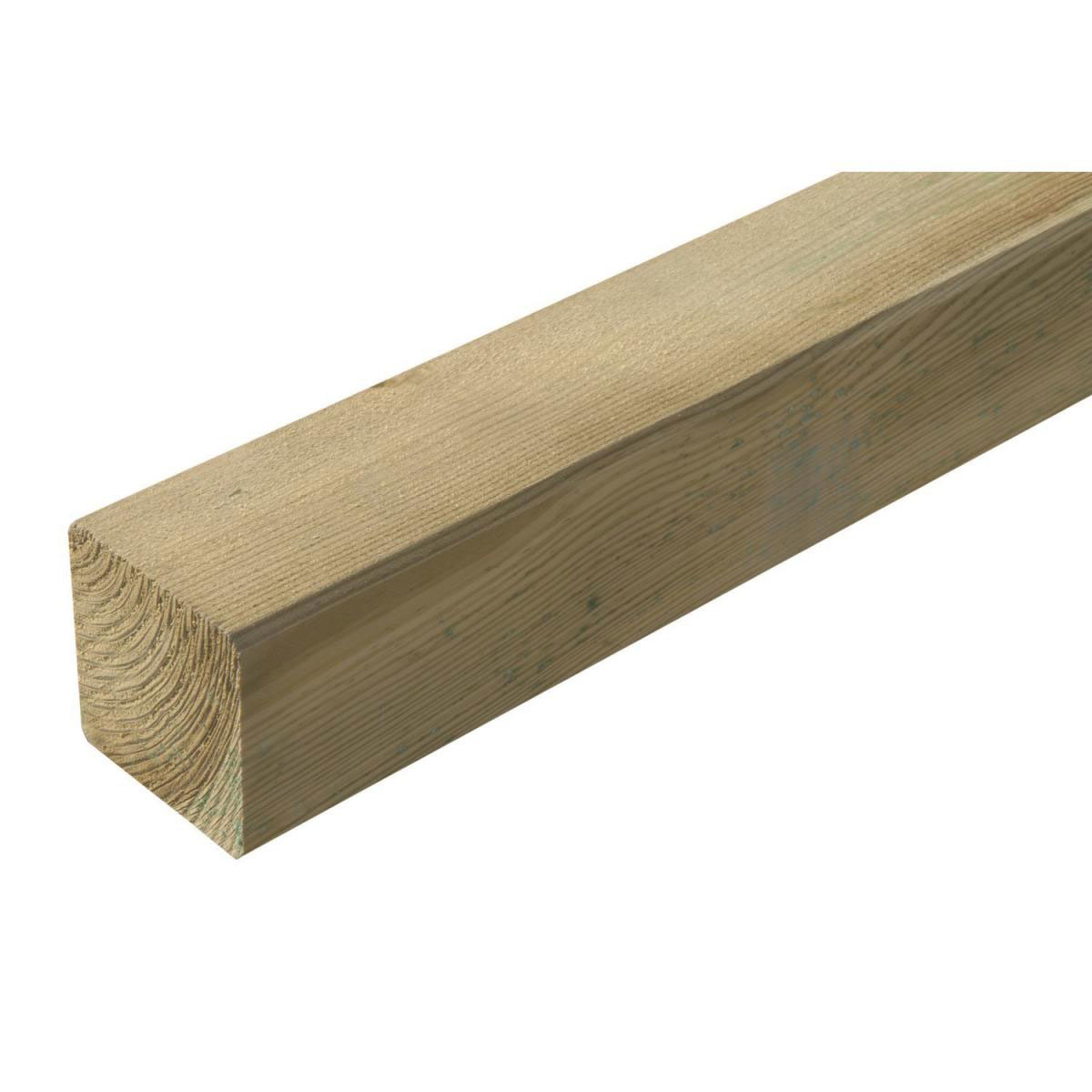 Pfosten 9 x 9 x 270 cm glatt gehobelt