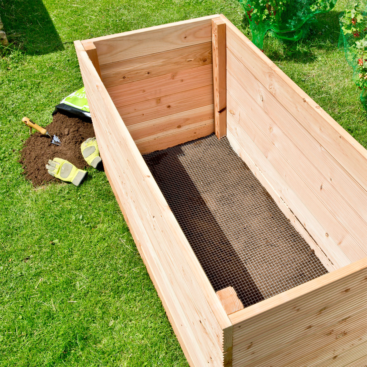 Windhager Wühlmausgitter für Hochbeete 2,1 x 1,1m Bild 3