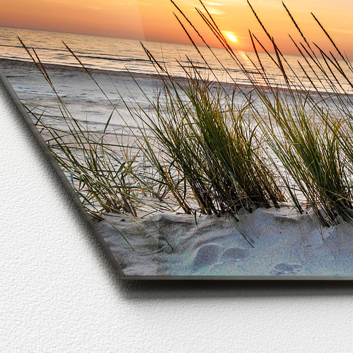 Glas-Art Lonely Dune 30 x 80 Glasbild Bild 2