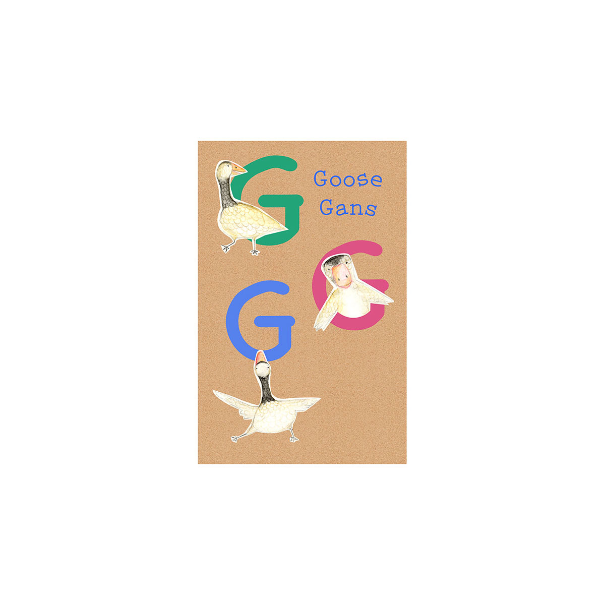 Komar  Wandbild ABC Animal G 50x70 cm Bild 2