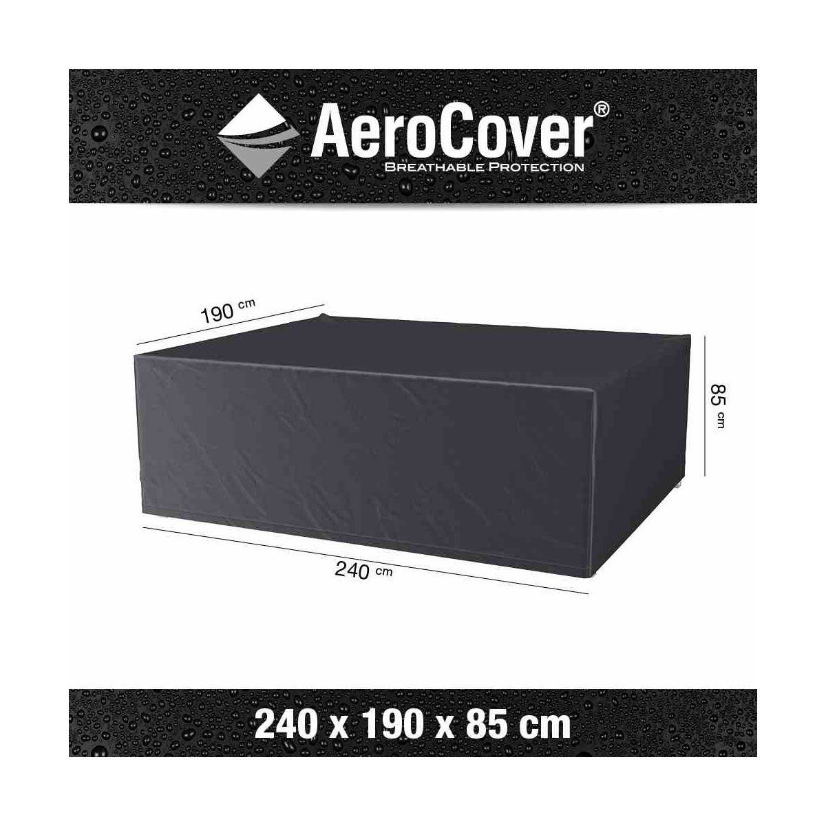 Sitzgruppenhülle AeroCover 240 x 190 x 85 cm atmungsaktiv Bild 2