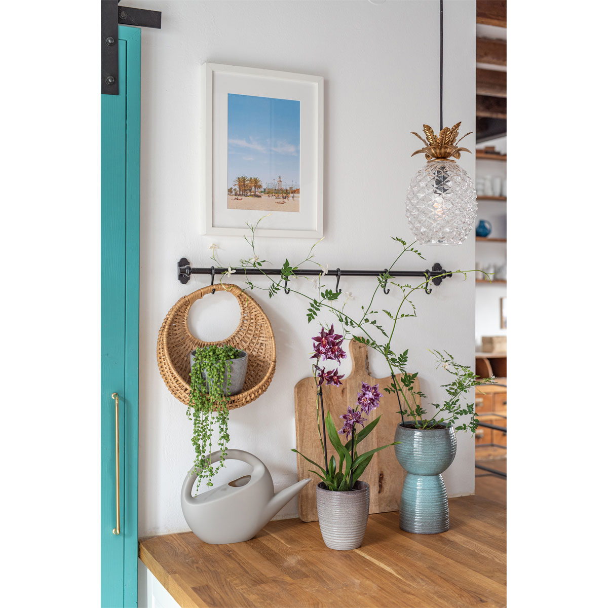 Scheurich Gießkanne Smilia 1,6 L Taupe Matt Bild 2