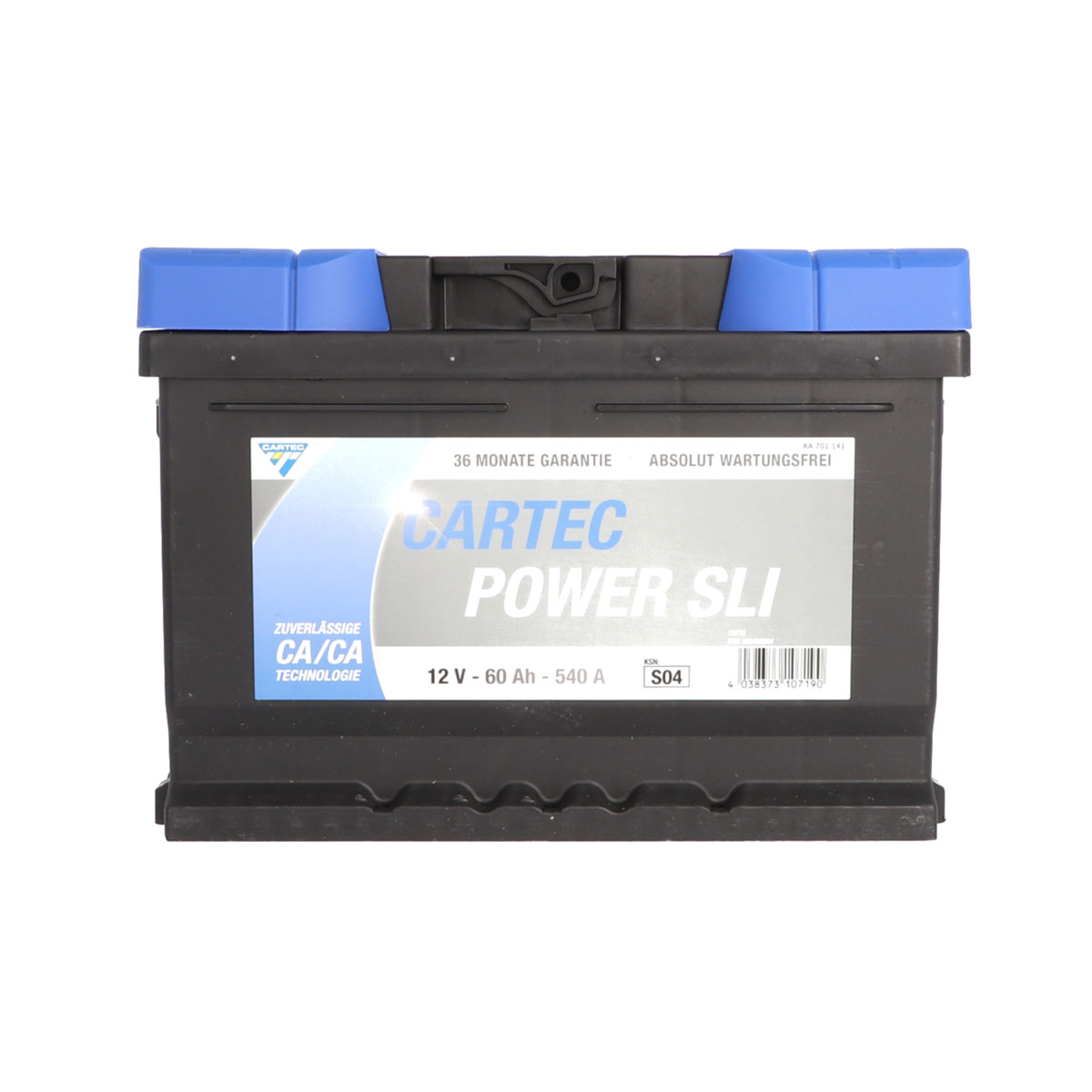 Starterbatterie POWER SLI 60 Ah/ 540 A 175mm Bild 1