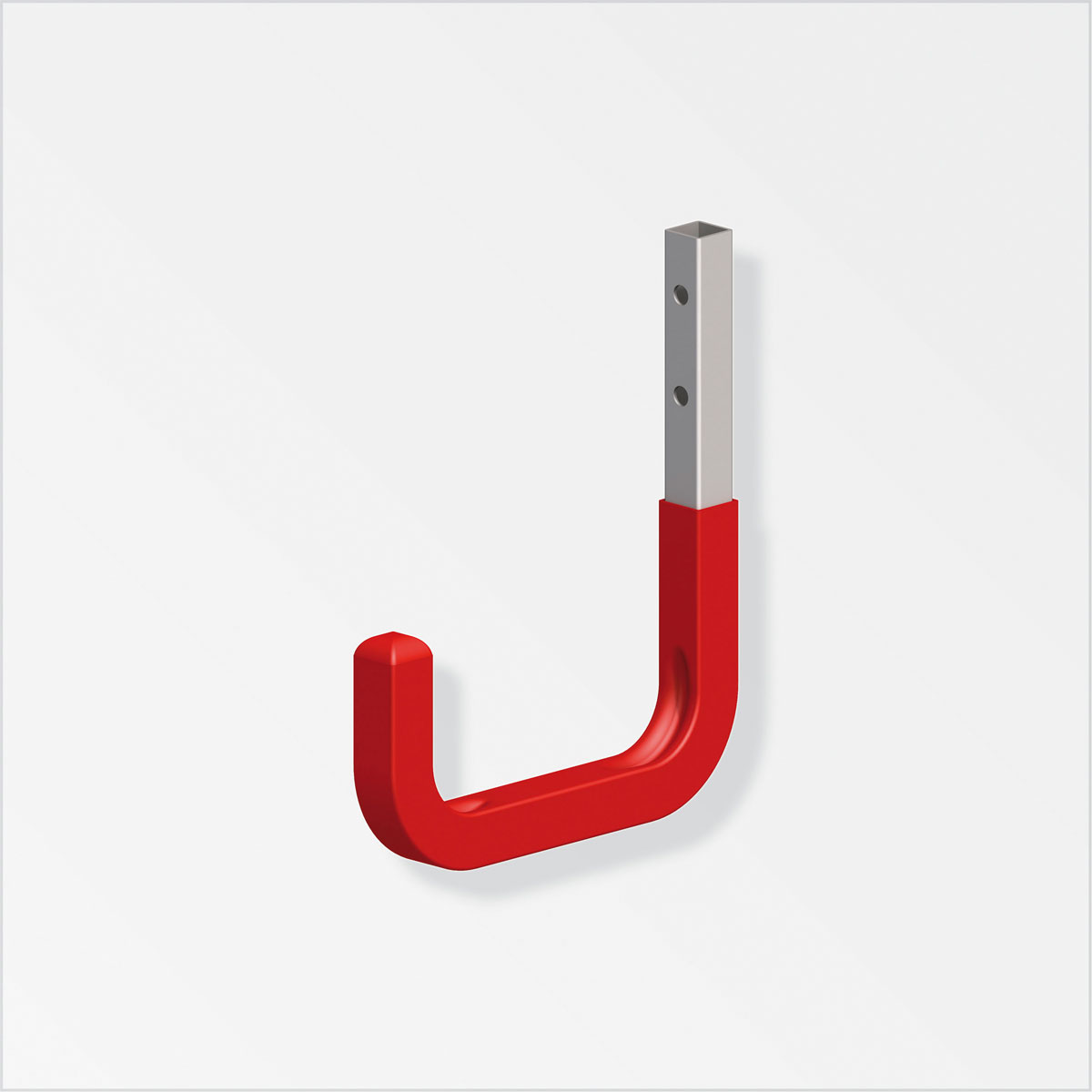 MyTool Wandhaken 114 mm gummiert rot
