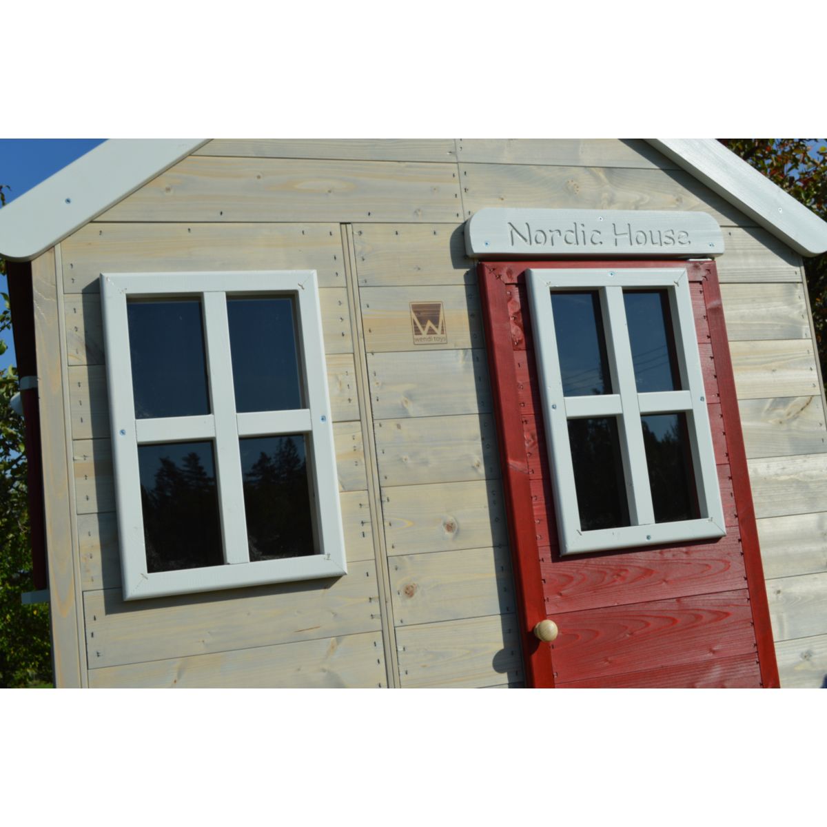 Wendi Toys Spielhaus Storch 160x190x242 cm Bild 8