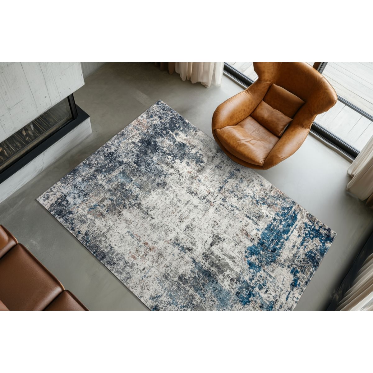 Elegantica 328 Blau 160cm x 230cm Bild 6