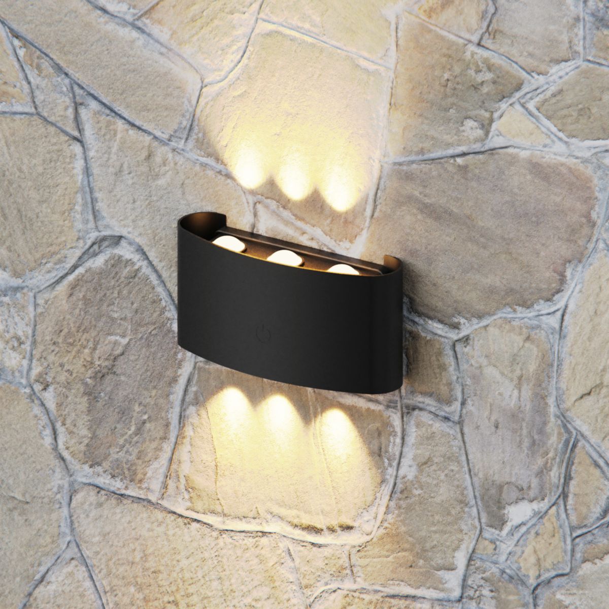 Flector Garten Akku-Wandaußenleuchte Prisma Bild 4