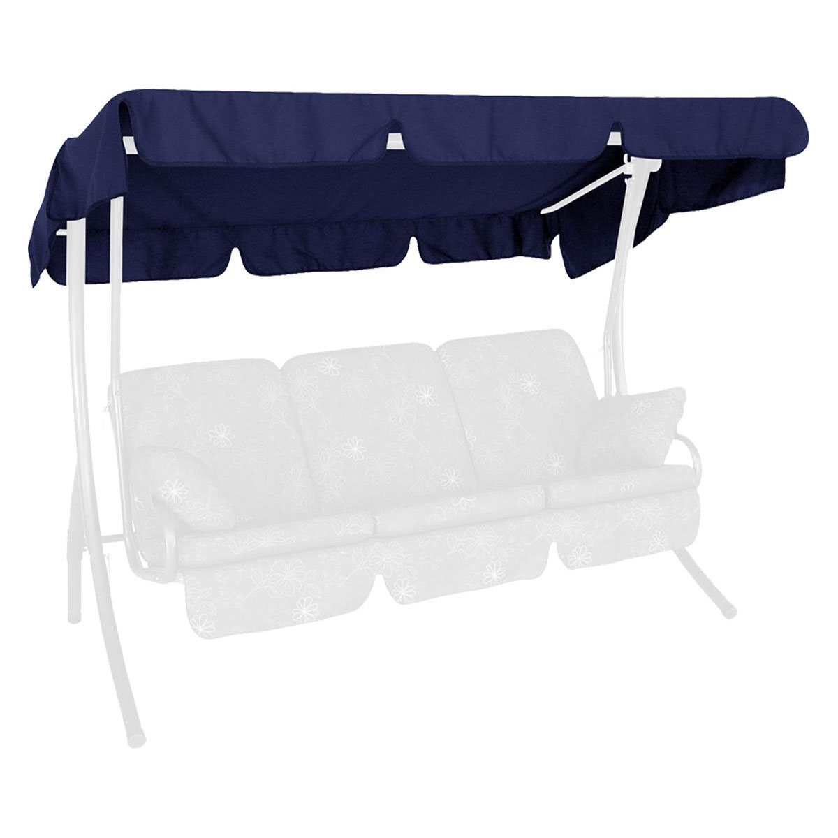 Angerer Freizeitmöbel GmbH Sonnendach, 210x145 cm, Swingtex, blau Bild 1