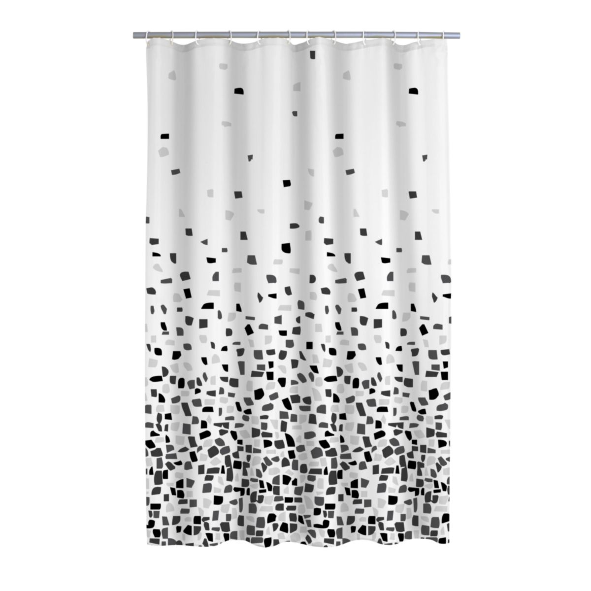 Valblue Duschvorhang Zelda 180x200 cm schwarz