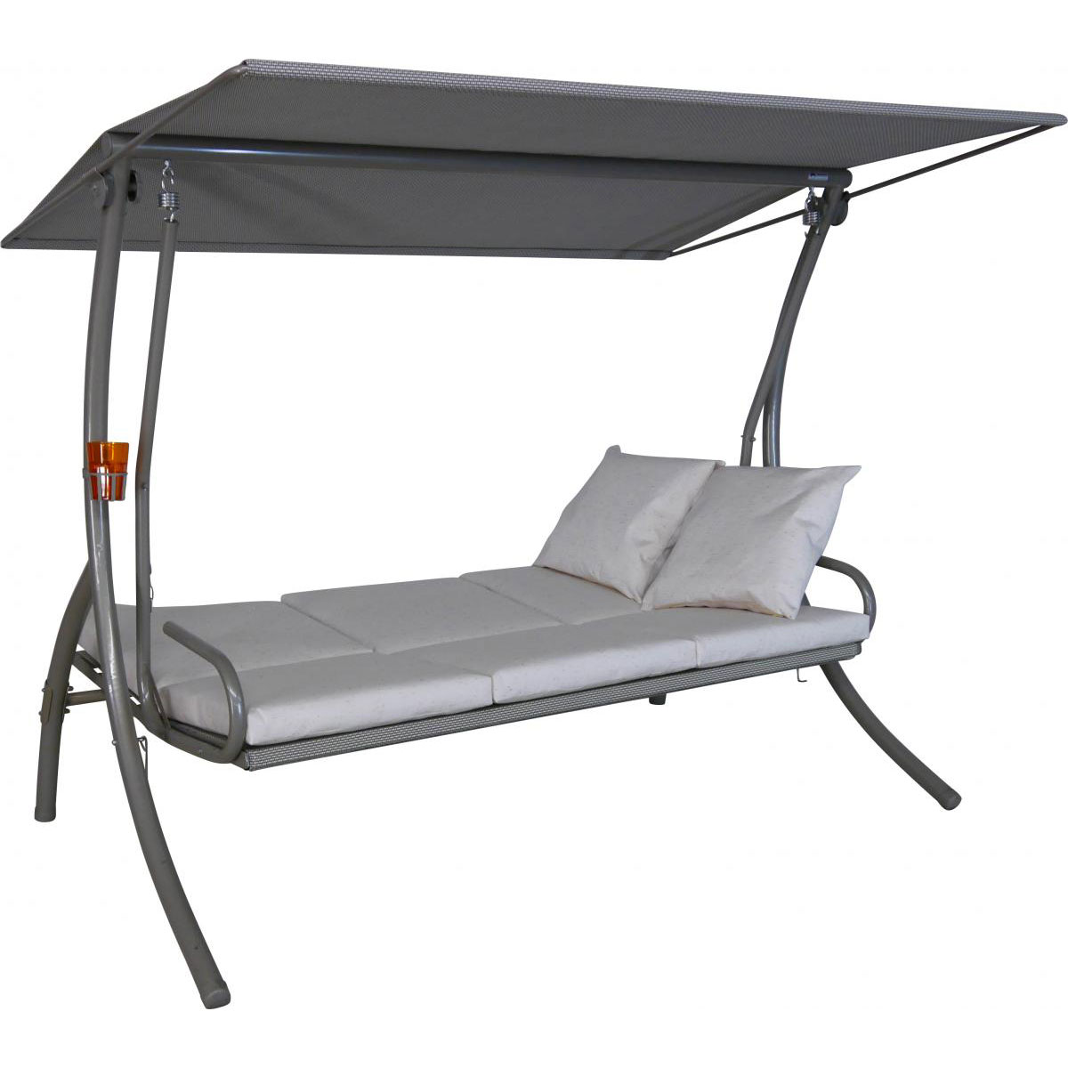 Angerer Freizeitmöbel GmbH Hollywoodschaukel 3-Sitzer Elegance Sun Beige Bild 2