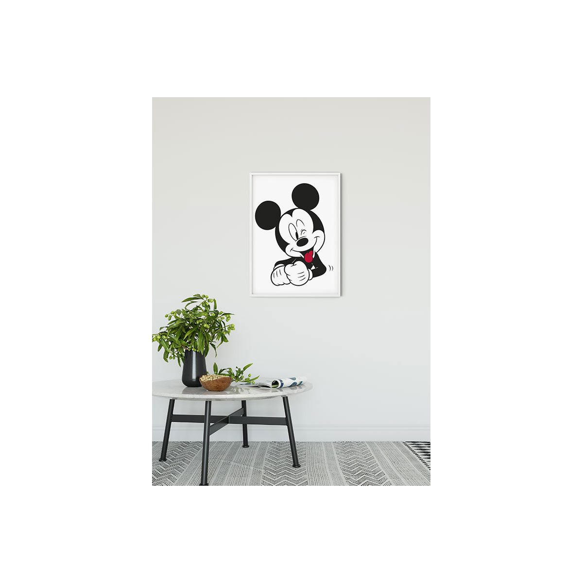 Komar  Wandbild Mickey Mouse Funny 40x50 cm