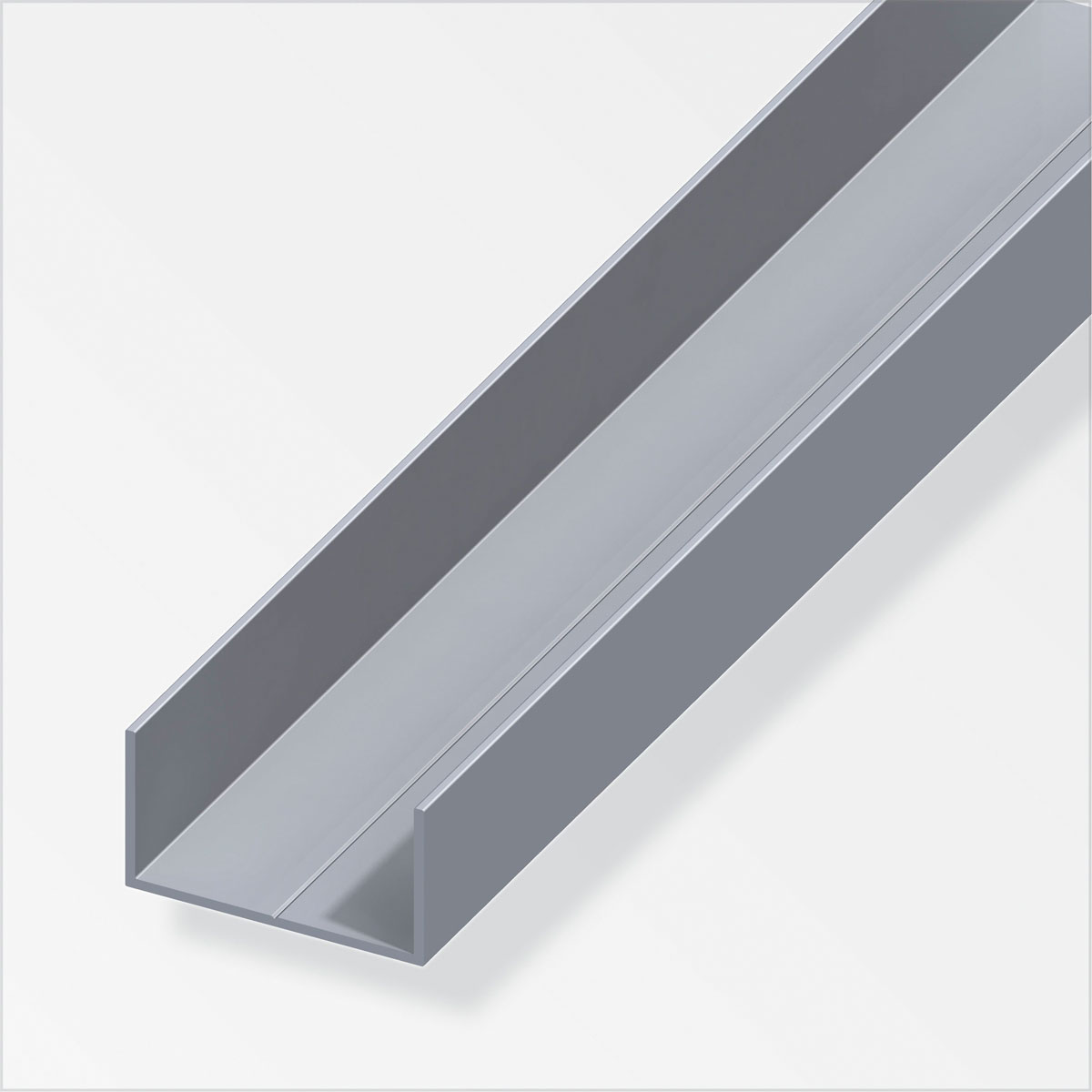 MyTool U-Profil 15,5 x 27,5 mm 2,5m blank