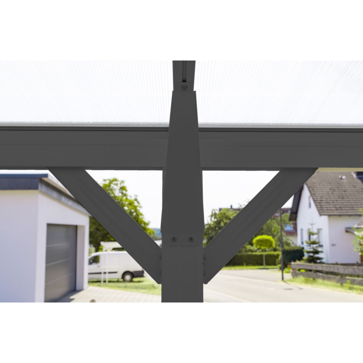 Westmann Carport Stockholm 576x300x219 cm Bild 3