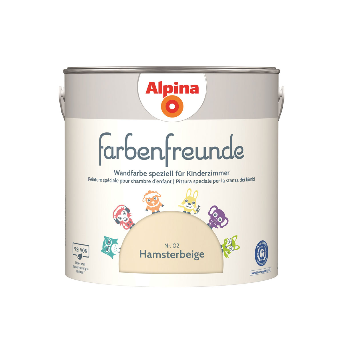 Alpina Farbenfreunde Hamsterbeige 2,5 l