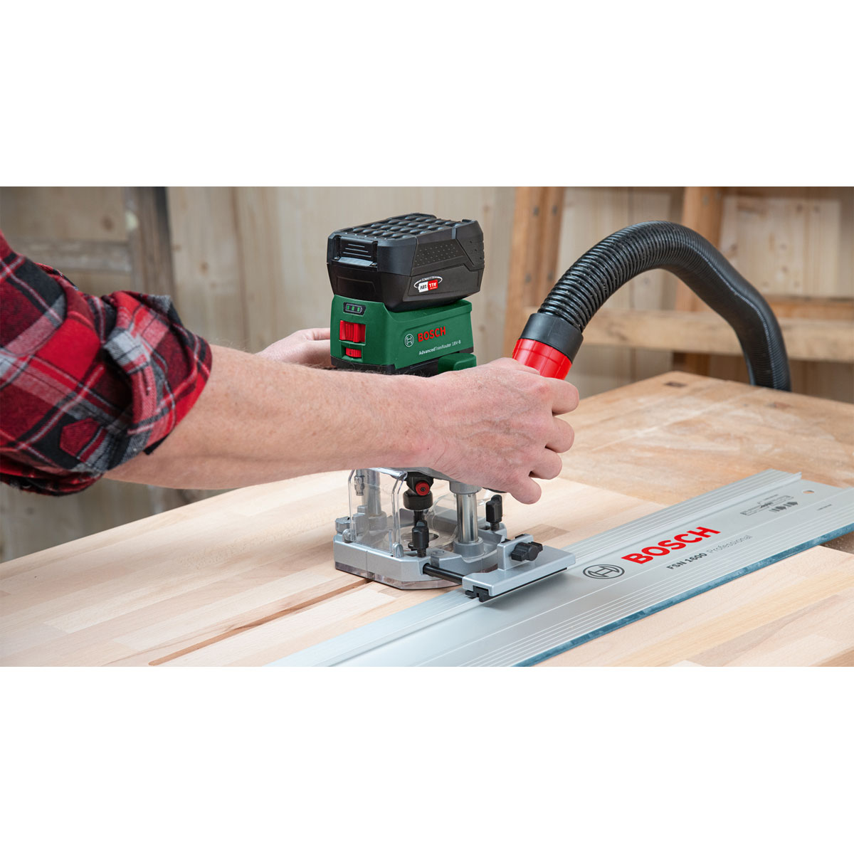 Bosch Akku- Kombifräse Advanced TrimRouter 18V-8 Bild 7