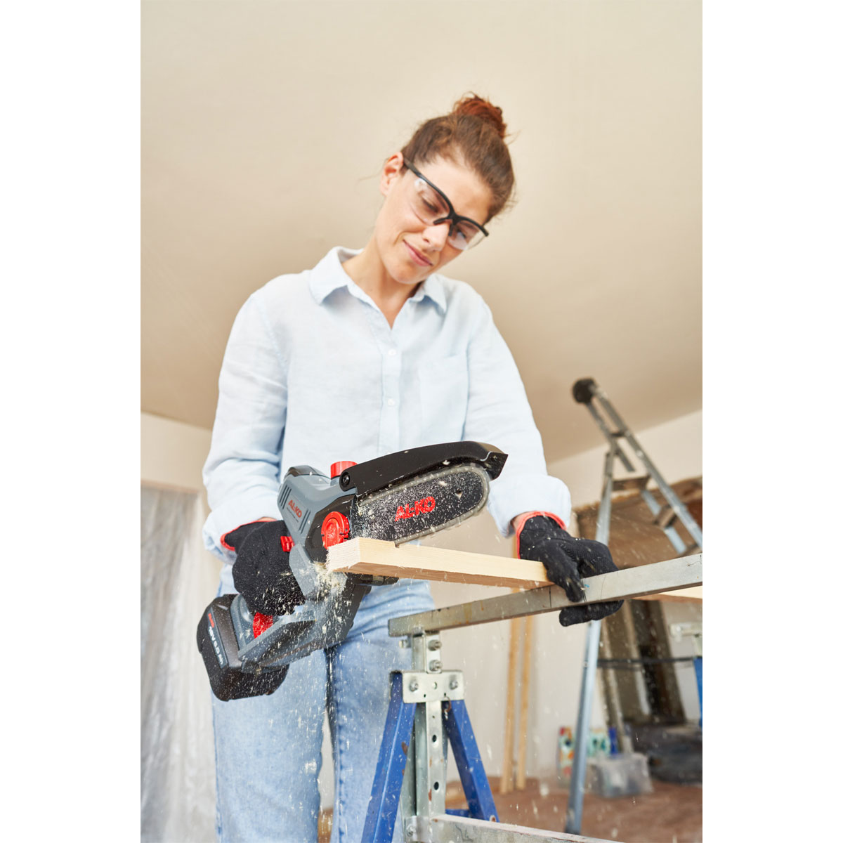 AL-KO  Akku-Kettensäge 18 V CSM 1815 Bild 2