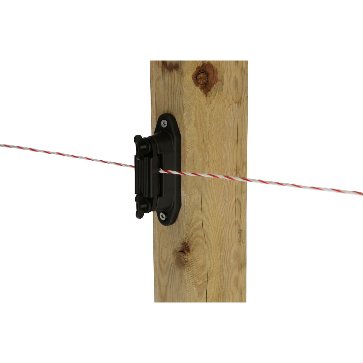 Eck- und Streckenisolator Profi schwarz für 40 mm 10 Stück Bild 3