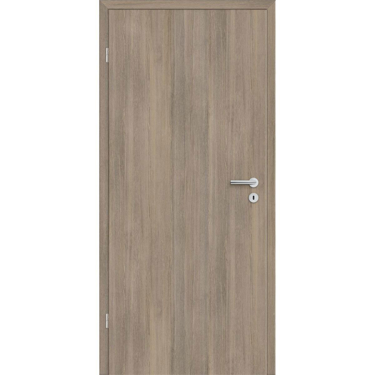 Borne Zimmertür CPL Lärche smoke aufrecht 61 x 198,5 cm DIN links
