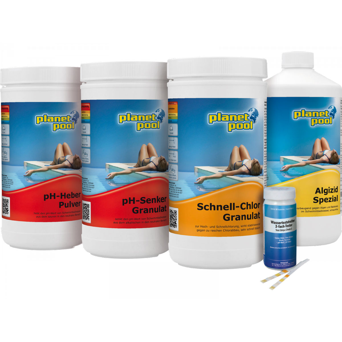 Starter-Set 4-Komponenten für Pools