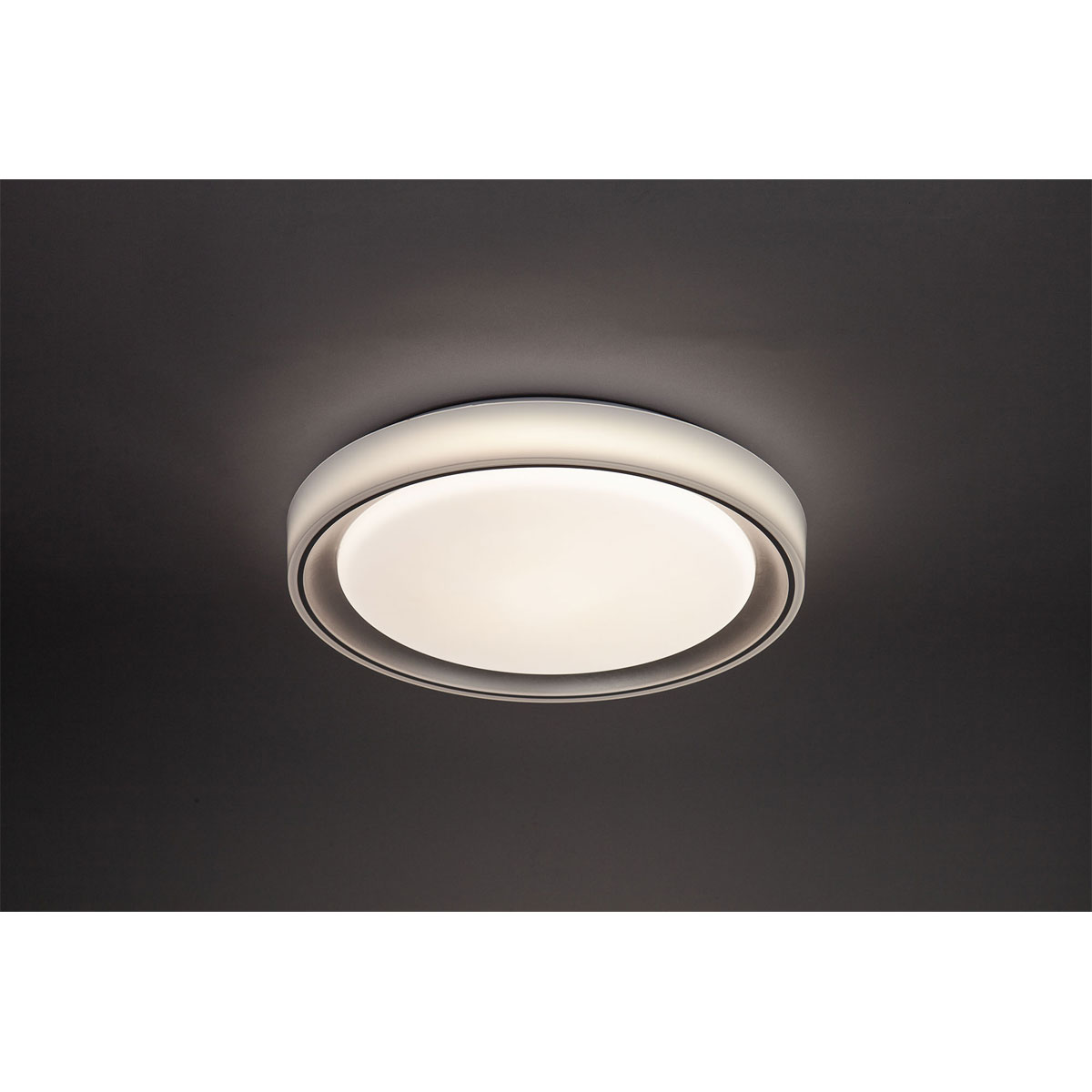 Flector LED-Deckenleuchte Lunetta 24 Watt weiss/silber 3000-6500K Bild 5