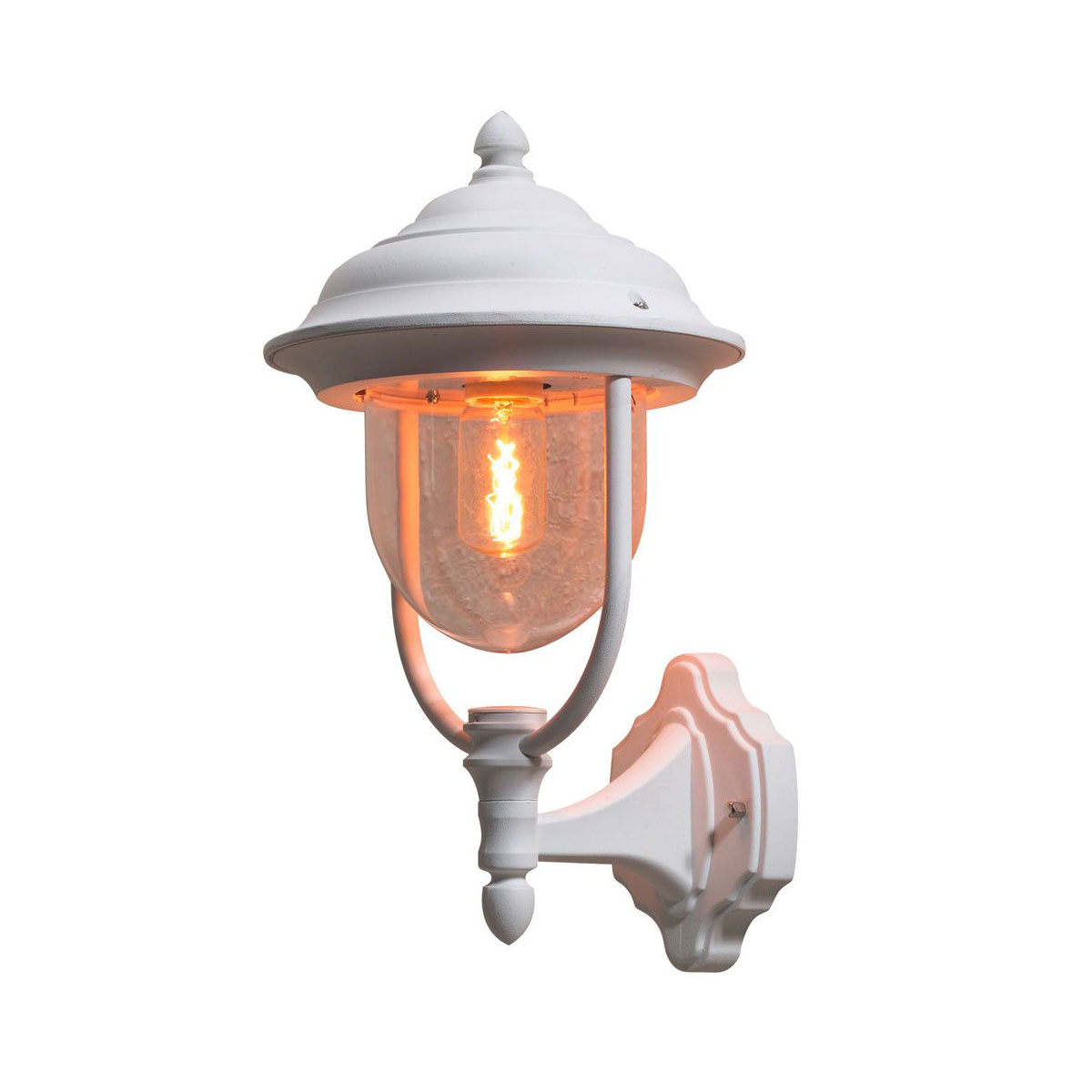 Konstsmide Außenwandleuchte Parma weiß