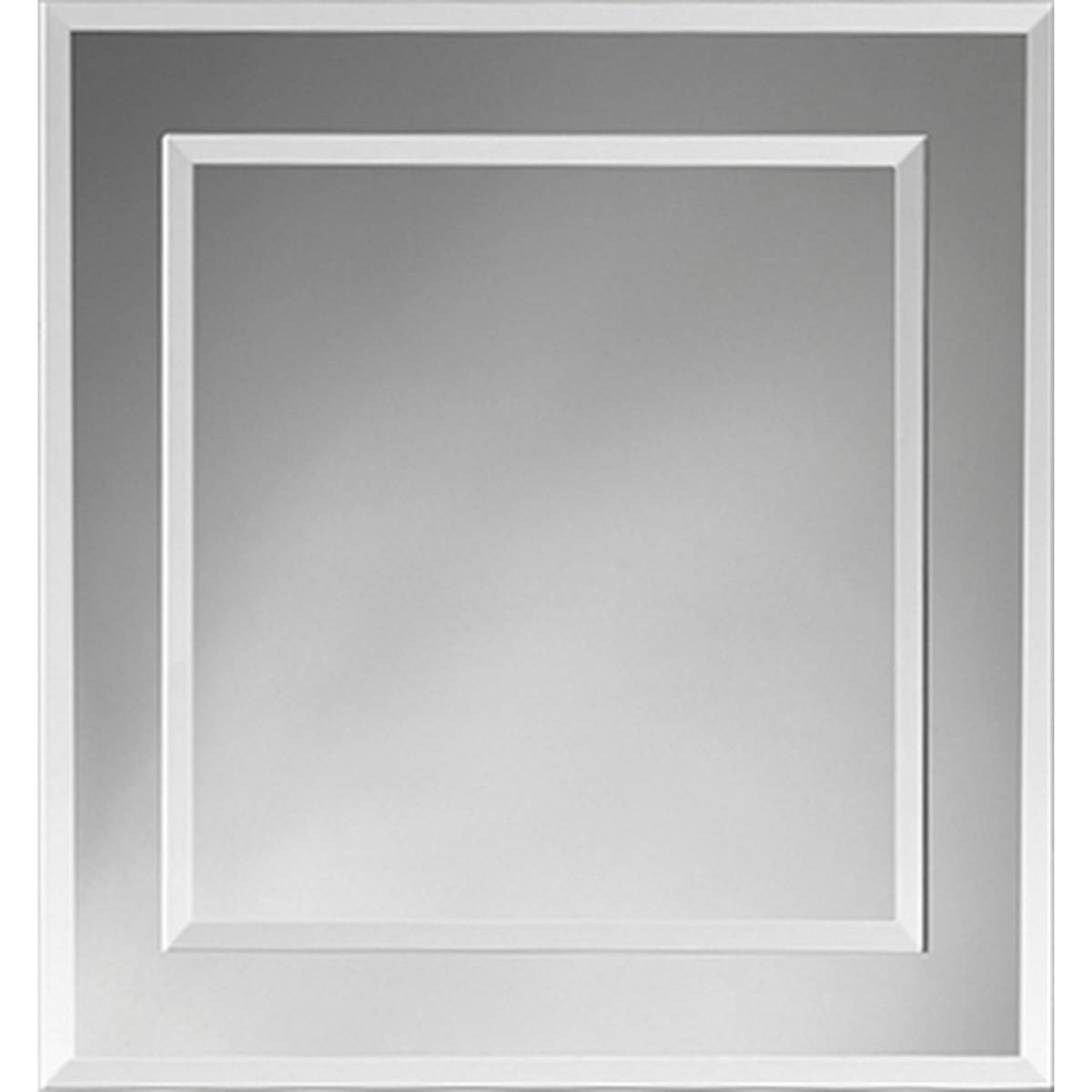 Jokey Kristallglasspiegel 40 x 40 cm silber