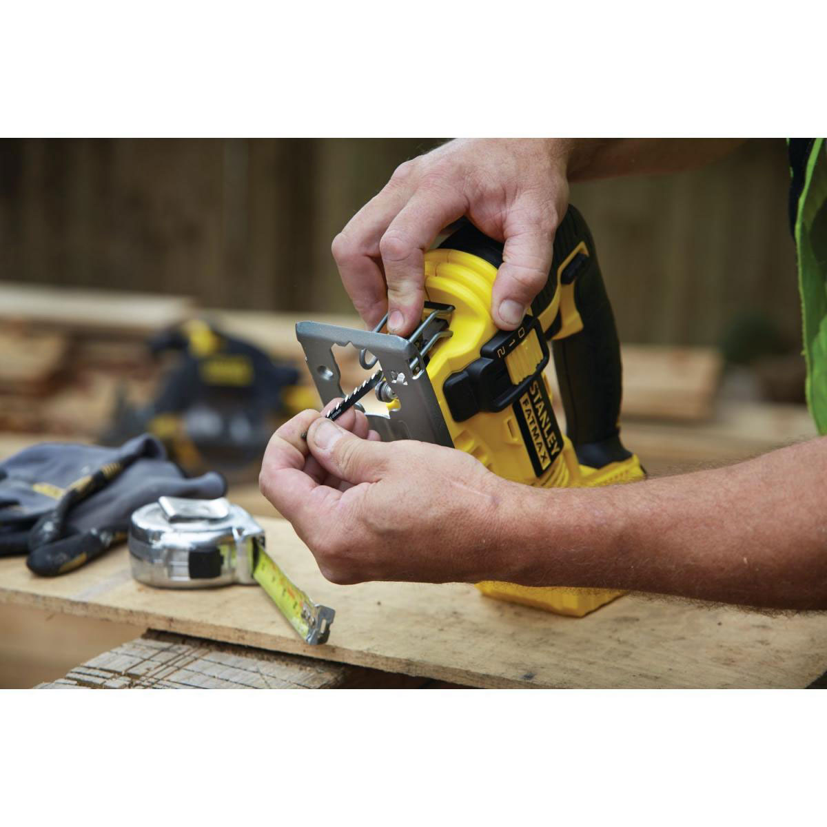 Stanley 18 V Pendelhubstichsäge ohne Akku Bild 2