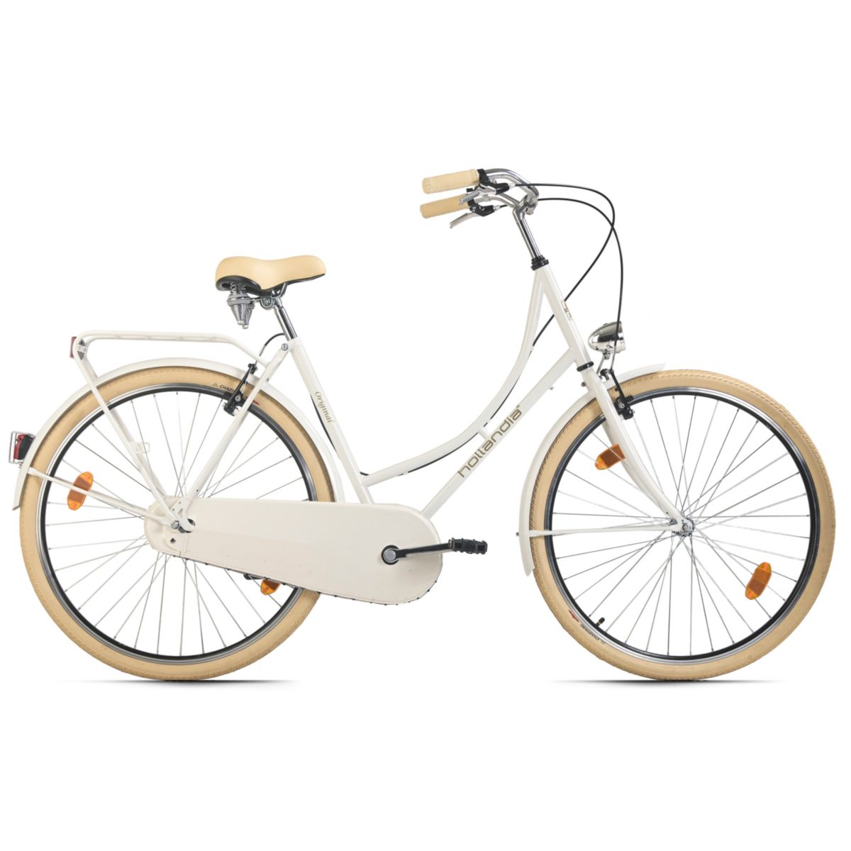 Hollandrad Damen 28" Original Singlespeed Weiß RH 54 cm Hollandia