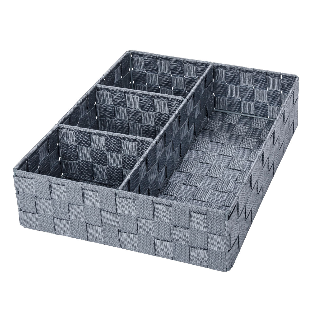 Wenko Organizer Adria grau 4 Fächer Bild 1