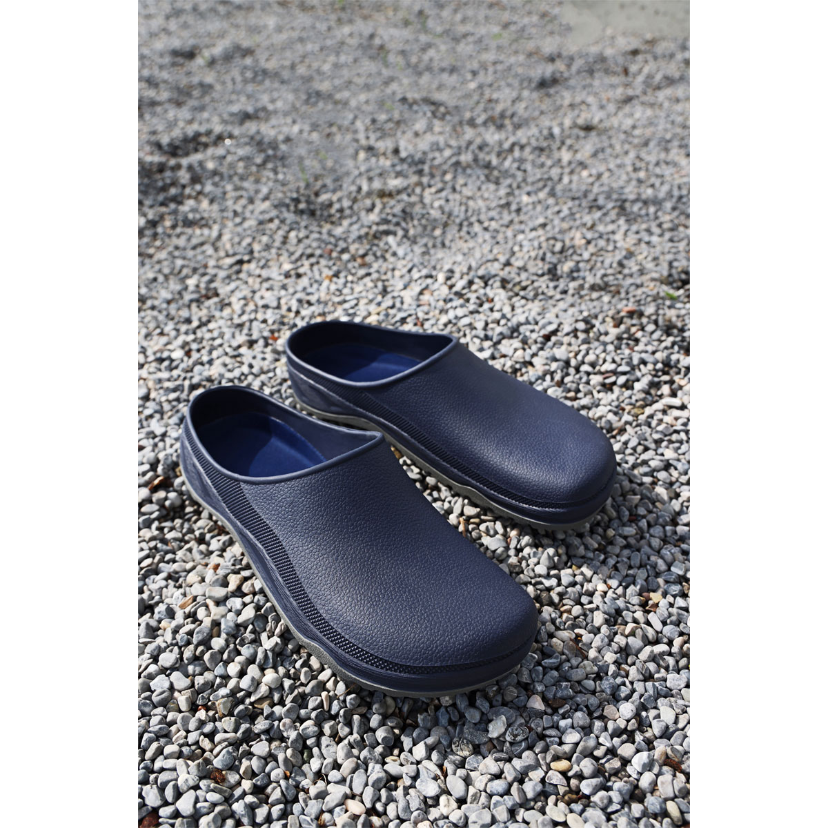 Herren-Clogs Gr. 42 / 43 Navy Bild 7
