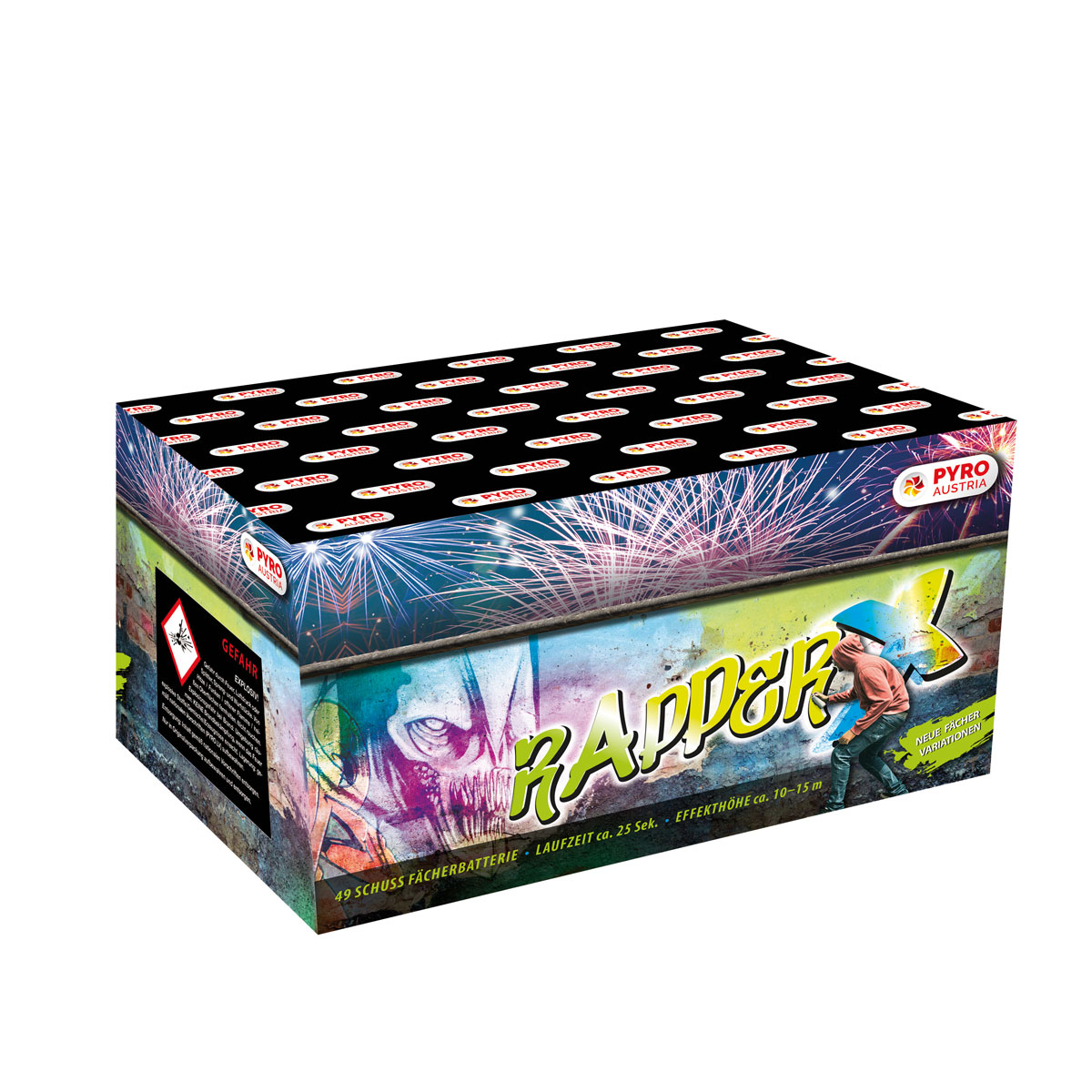Feuerwerksbatterie Rapper X plastikfrei