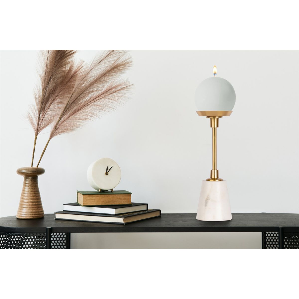 Kerzenhalter Fayya 225 gold weiss Bild 3