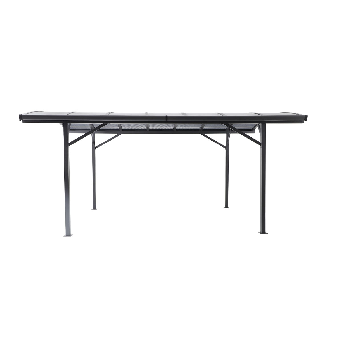 Durabil Aluminium-Carport antrahzit 2,9 x 2,4 x 5 m Bild 3