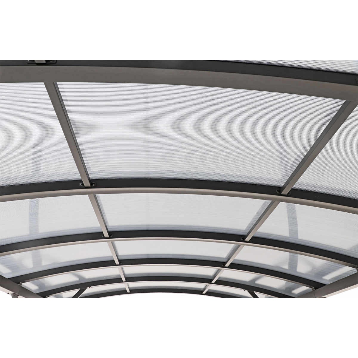 Durabil Aluminium-Carport antrahzit 2,9 x 2,4 x 5 m Bild 6