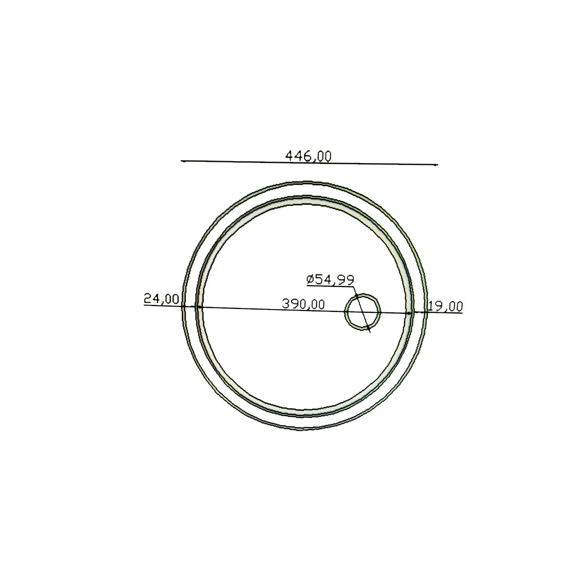 Respekta Rundbecken Set Oregon Bild 8