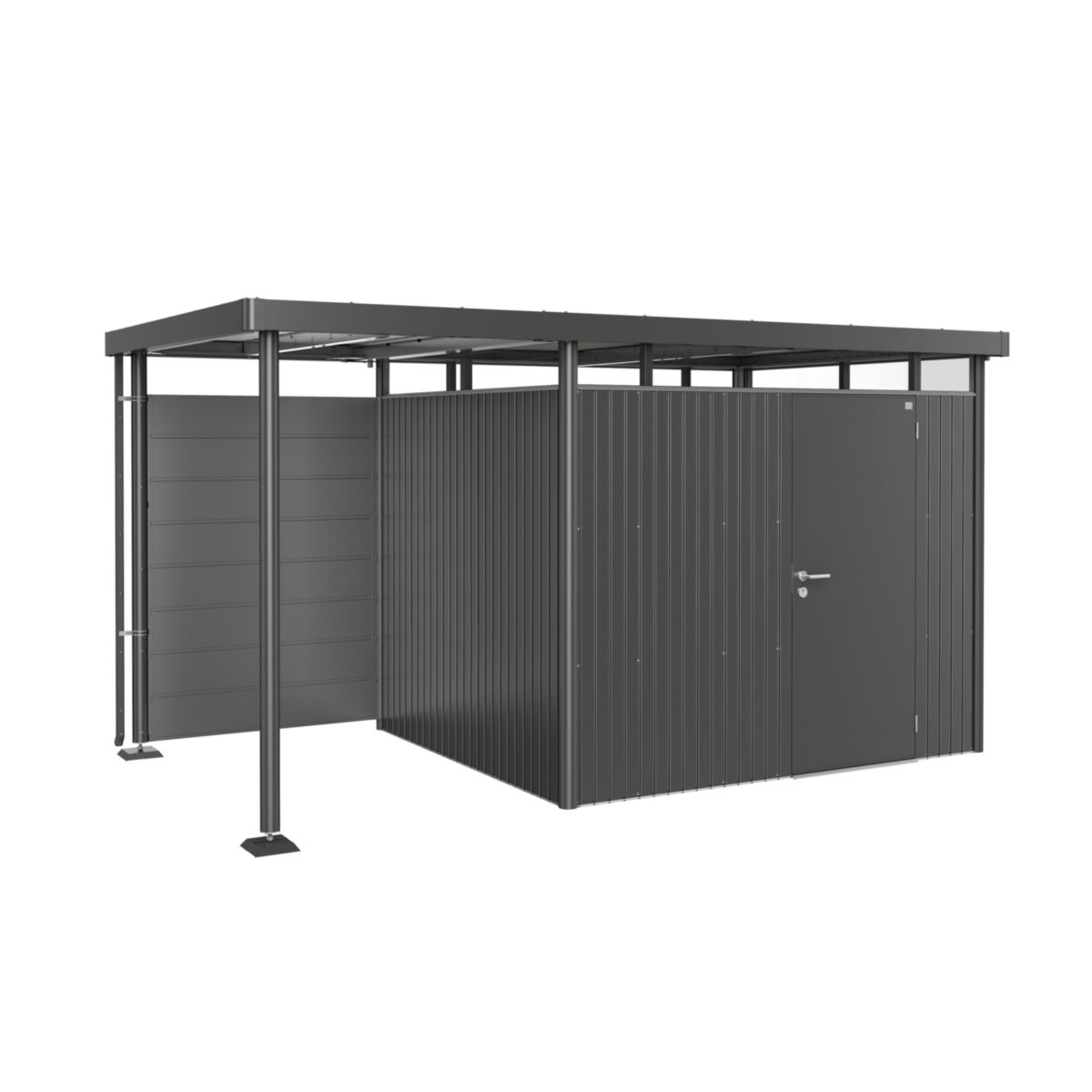 Biohort RÜCKWAND SD Gr. S H2-H6 dunkelgrau-met