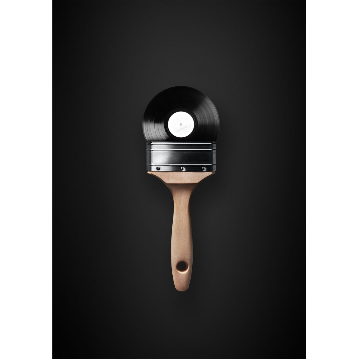 Schöner Wohnen Farbe  Wandfarbe Trendfarbe new black 50 ml Bild 2