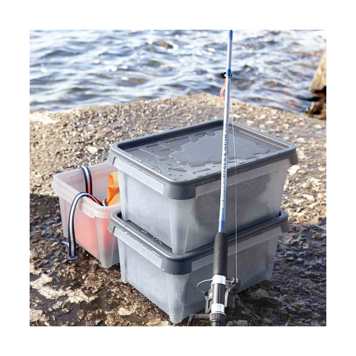 Box wasserdicht 12 l grau Bild 4