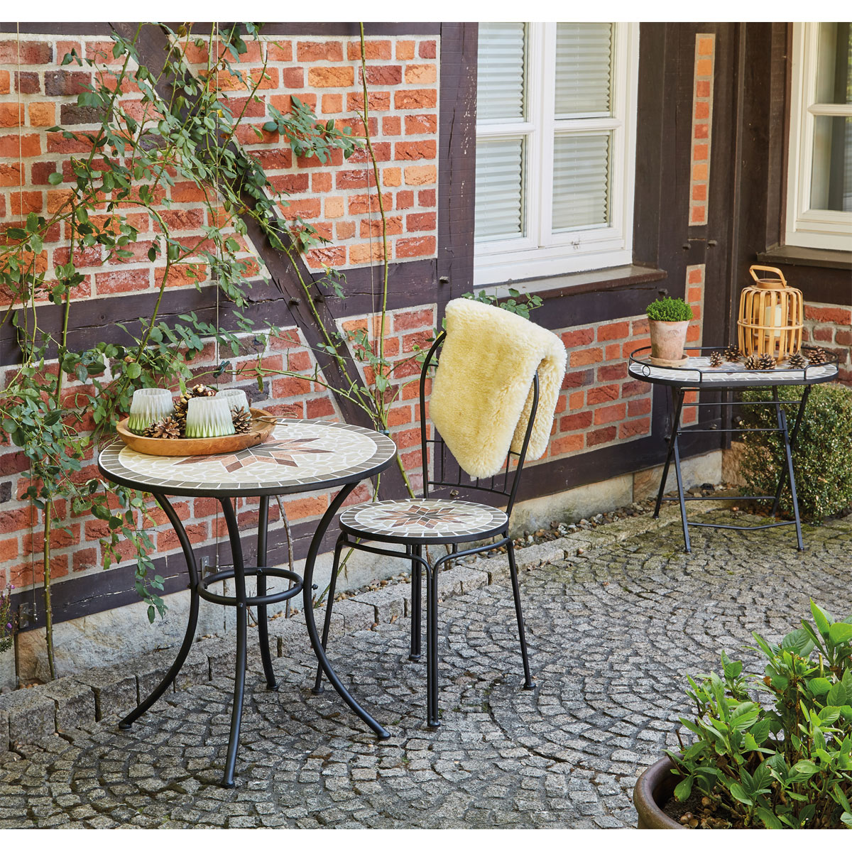 Siena Garden Tisch Stella 70 cm rund Bild 6