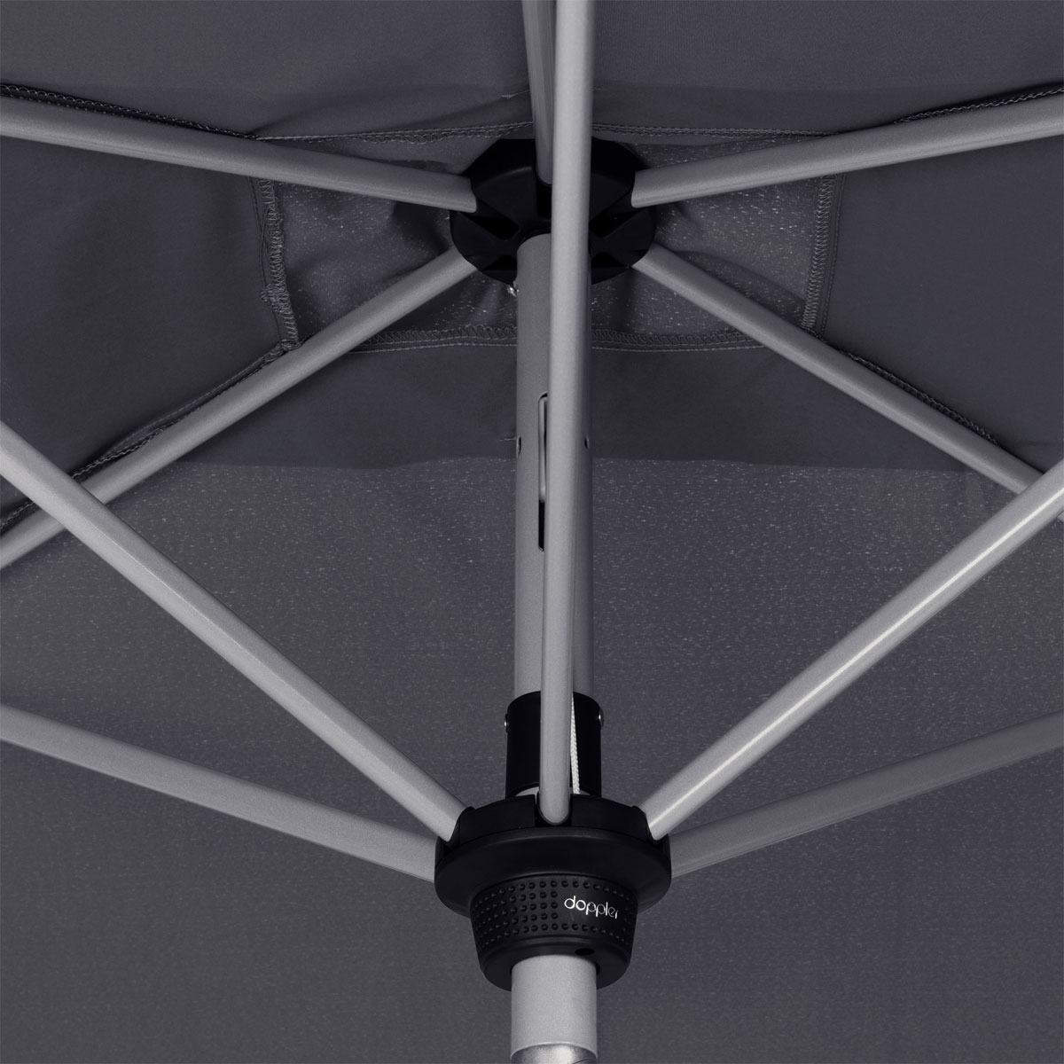 Doppler Sonnenschirm Active Auto Tilt 300 x 200 cm 6-teilig anthrazit Bild 7